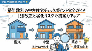 築年数別の中古住宅チェックポイント完全ガイド|法改正と劣化リスクで提案力アップ